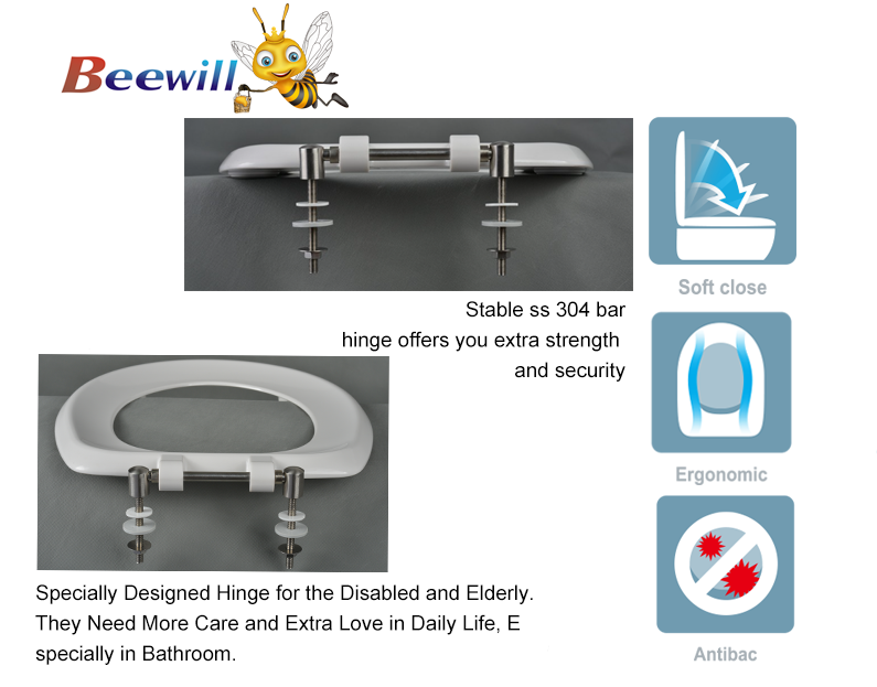 toilet seat with metal bar hinge toilet seat with metal bar hinge