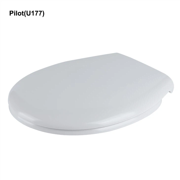 ฝารองนั่งชักโครก Duroplast สีขาวอ่อน
